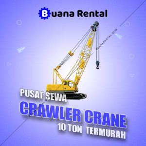 Pusat Sewa Crawler Crane 10 Ton Alat Berat